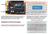 Breadboard mit 5V 