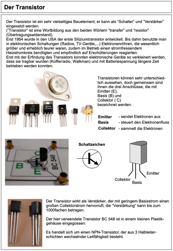 Bauelemente Schalter 