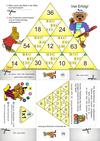 Vorschau von 5x18-Aufgaben-Einmaleins-Pyramide