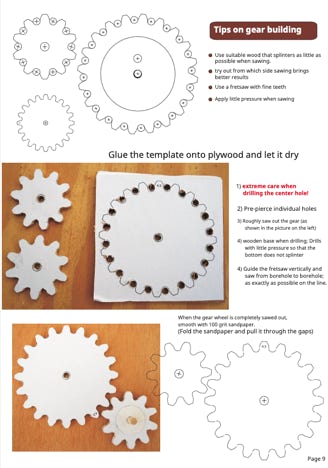 building instructions for funny mechanical woodwork Woodwork automata