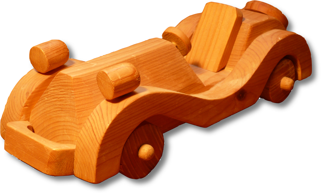 oldtimer from wood