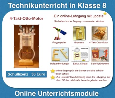 Technikunterricht in Klasse 8
