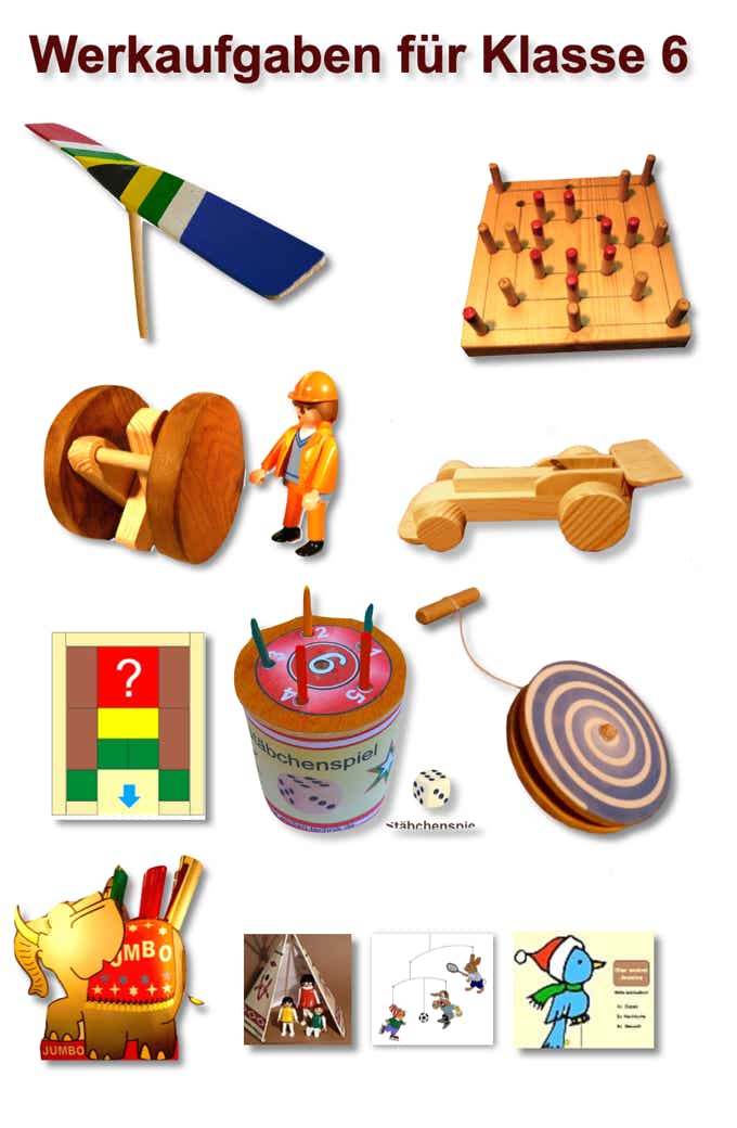 Werkaufgaben für Klasse 6