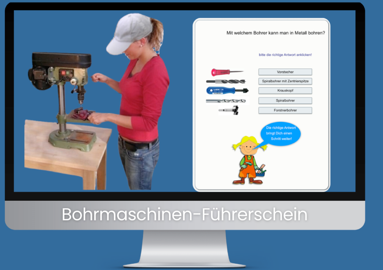 Bohrmaschinen-Führerschein für Klasse 5