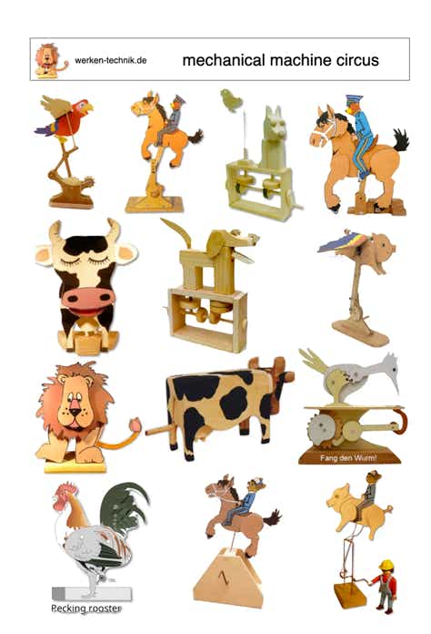 funny mechanical woodwork