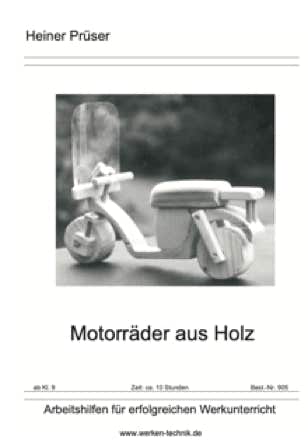 Motorräder aus Holz