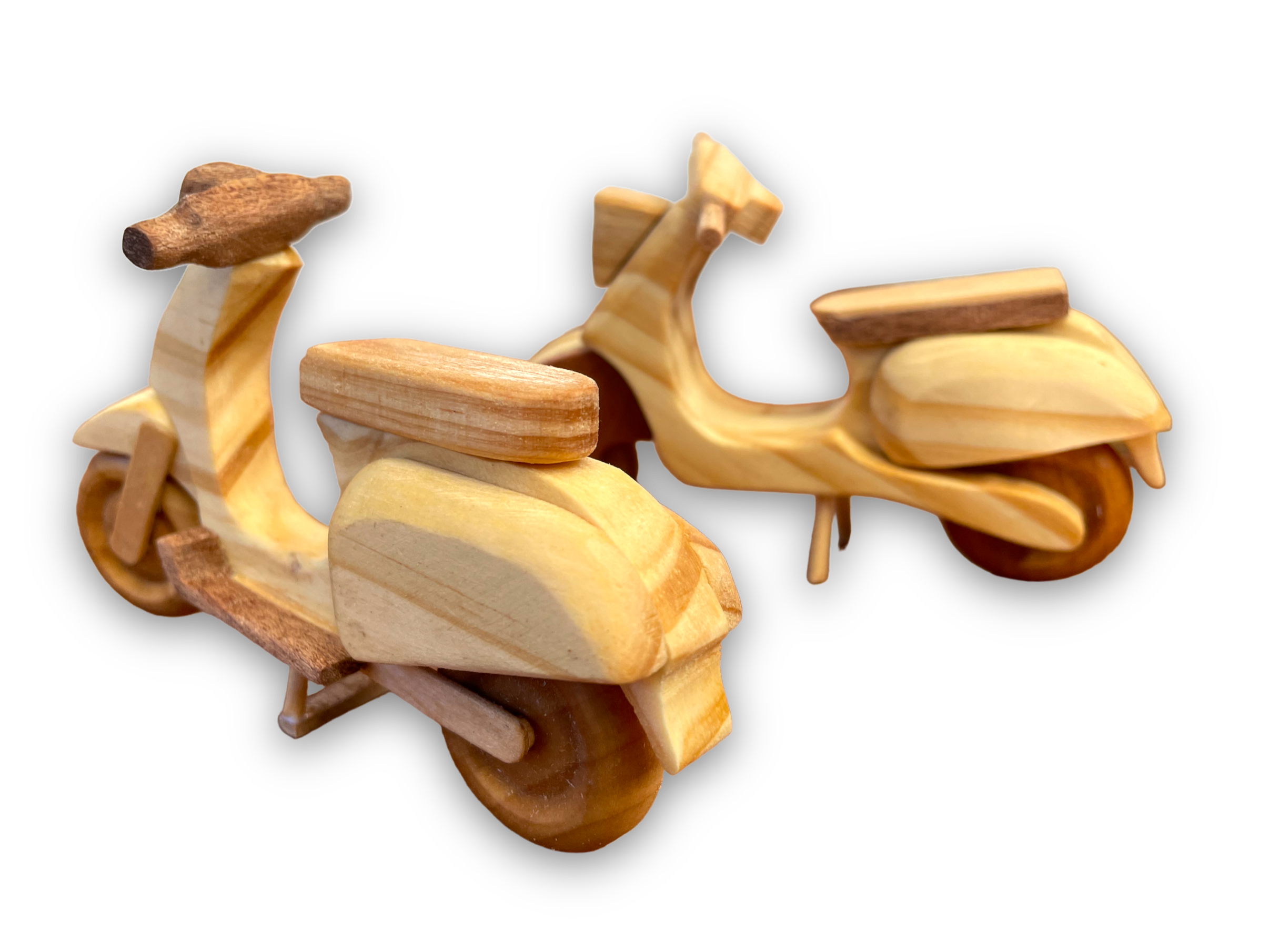 Vespamodell aus Holz