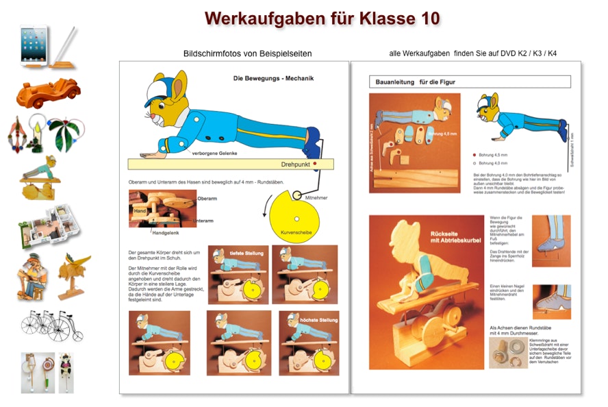 Beispiel Werkaufgaben für Klasse 10