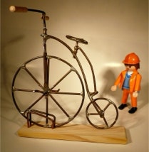 Fahrrad Lötübung