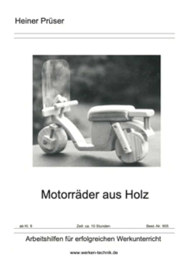 Motorräder aus Holz