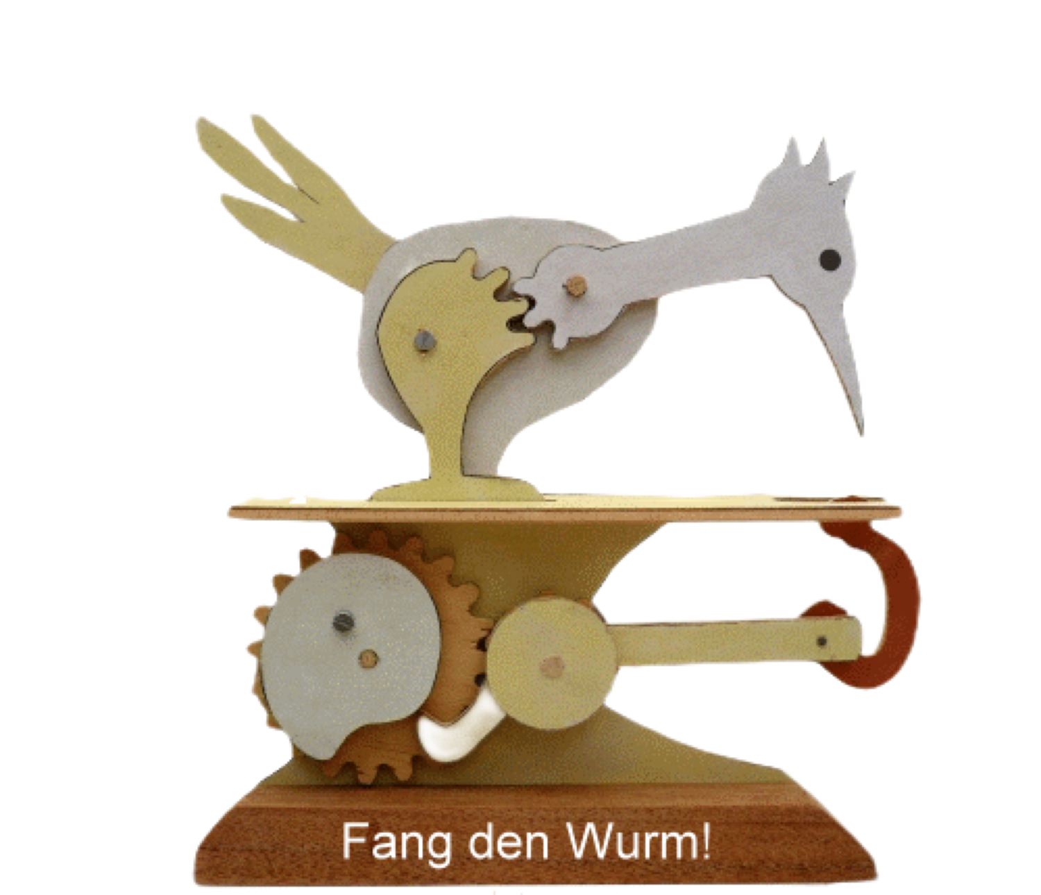 Werkaufgaben - Alles in Bewegung - Automaten - Vogel und Wurm