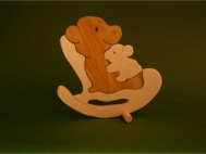 Werkaufgabe mit Werkstoff Holz: Laubsägearbeit 