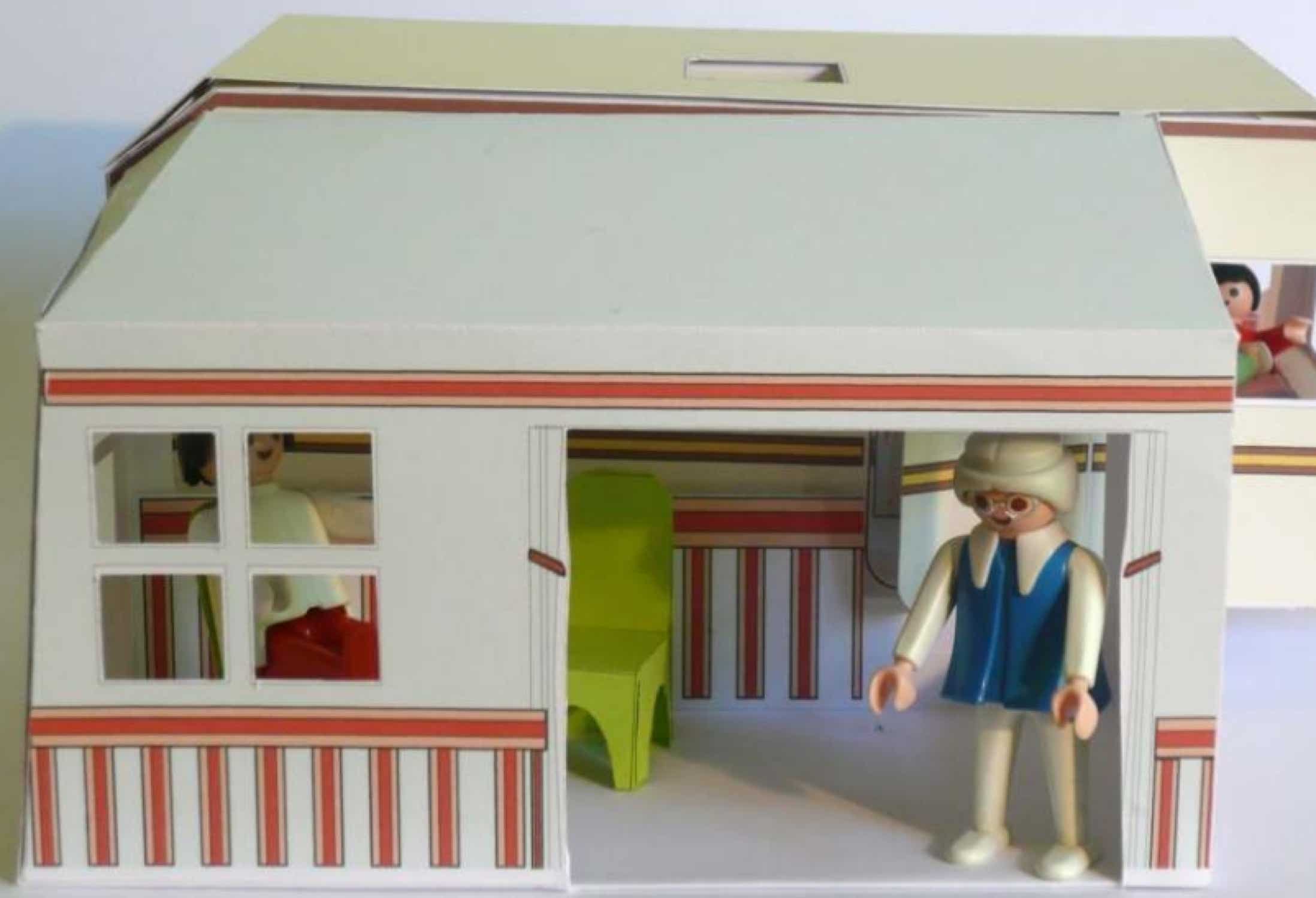 Werkaufgabe mit Papier/Karton: Vorzelt